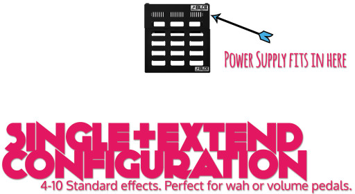 Stomblox Configuration Option Image - Single plus Extend